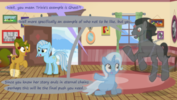 Size: 1280x720 | Tagged: safe, artist:evil-dec0y, imported from derpibooru, king sombra, trixie, oc, pony, comic:trixie vs., comic:trixie vs. hearth's warming