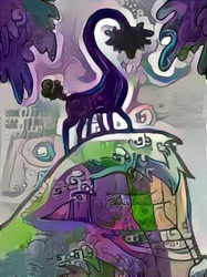 Size: 313x418 | Tagged: safe, deleted from derpibooru, edit, imported from derpibooru, spirit of the forest, spoiler:comic, dreamscope edit
