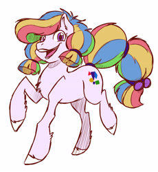 Size: 3673x3985 | Tagged: safe, artist:the-blackeye, imported from derpibooru, earth pony, pony, crossover, female, kahoot, mare, ponified, rule 85, solo