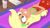 Size: 640x353 | Tagged: safe, imported from derpibooru, screencap, applejack, pony, equestria girls, equestria girls series, i'm on a yacht, spoiler:eqg series (season 2), blushing, dumb blonde, female, shocked expression, silly, silly pony, sleeveless, solo, sunburn, who's a silly pony