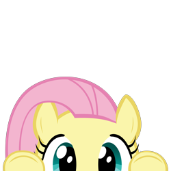 Size: 10000x10000 | Tagged: safe, artist:mrkat7214, imported from derpibooru, part of a set, fluttershy, pegasus, pony, absurd resolution, cute, female, filly, filly fluttershy, peekaboo, peeking, shyabetes, simple background, solo, soon, transparent background, younger