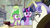 Size: 1920x1080 | Tagged: safe, imported from derpibooru, screencap, first folio, spike, twilight sparkle, twilight sparkle (alicorn), alicorn, dragon, the point of no return, book, bookshelf, saddle bag, scroll, winged spike, wings