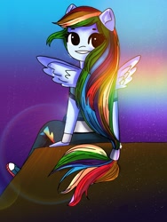 Size: 1536x2048 | Tagged: safe, artist:drawmlploveartlol, imported from derpibooru, rainbow dash, equestria girls, equestria girls series, run to break free, spoiler:eqg series (season 2), clothes, female, midriff, short shirt, solo