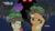 Size: 1672x940 | Tagged: safe, imported from derpibooru, screencap, apple bloom, applejack, big macintosh, the great seedling, earth pony, pony, going to seed, season 9, spoiler:s09, apple sisters, female, filly, foal, helmet, mare, night, raised hoof, red eyes, scared