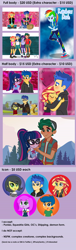 Size: 6144x20313 | Tagged: safe, artist:paulysentry, deleted from derpibooru, imported from derpibooru, first base, flash sentry, sci-twi, sunset shimmer, timber spruce, twilight sparkle, oc, oc:pauly sentry, equestria girls, equestria girls series, legend of everfree, commission, commission info, converse, female, flashimmer, flashlight, male, sciflash, shipping, shoes, straight, timbertwi