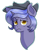 Size: 894x894 | Tagged: safe, artist:rainbowtashie, imported from derpibooru, igneous rock pie, night light, oc, oc:evening emeralds, pony, unicorn, commissioner:bigonionbean, fusion, fusion:evening emeralds, fusion:igneous rock pie, fusion:night light, hat, irritated, male, stallion, vein bulge