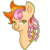 Size: 894x894 | Tagged: safe, artist:rainbowtashie, imported from derpibooru, cheerilee, spitfire, oc, oc:learning curve, pegasus, pony, commissioner:bigonionbean, curls, cute, female, fusion, fusion:cheerilee, fusion:learning curve, fusion:spitfire, mare