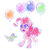 Size: 1280x1279 | Tagged: safe, artist:dawnfire, imported from derpibooru, gummy, pinkie pie, alligator, earth pony, pony, balloon, cute, daaaaaaaaaaaw, diapinkes, duo, female, floating, mare, open mouth, then watch her balloons lift her up to the sky