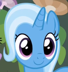 Size: 380x400 | Tagged: safe, imported from derpibooru, screencap, trixie, pony, unicorn, student counsel, cropped, cute, diatrixes, female, mare, smiling, solo, solo focus