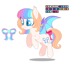 Size: 562x492 | Tagged: safe, artist:awoomarblesoda, imported from derpibooru, oc, oc only, oc:frosting, bat pony, pony, base used, female, mare, simple background, solo, transparent background