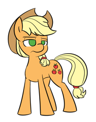 Size: 1381x1761 | Tagged: safe, artist:spheedc, imported from derpibooru, applejack, earth pony, pony, applejack's hat, cowboy hat, digital art, female, hat, mare, no pupils, simple background, solo, transparent background, unamused