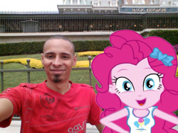 Size: 1024x768 | Tagged: safe, deleted from derpibooru, imported from derpibooru, pinkie pie, human, equestria girls, equestria girls series, disney world, geode of sugar bombs, irl, irl human, magical geodes, photo