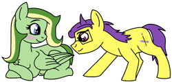 Size: 1000x478 | Tagged: safe, alternate version, artist:didgereethebrony, imported from derpibooru, oc, oc:boomerang beauty, oc:doodley, earth pony, pegasus, pony, base used, blushing, chest fluff, doomerang, glasses, oc x oc, pregnant, shipping, simple background, transparent background