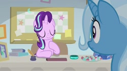 Size: 1920x1080 | Tagged: safe, imported from derpibooru, screencap, starlight glimmer, trixie, pony, student counsel, bracelet, jewelry