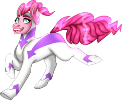 Size: 1119x916 | Tagged: safe, artist:artistcoolpony, imported from derpibooru, fili-second, pinkie pie, speedy, earth pony, pony, female, power ponies, simple background, solo, speed, transparent background