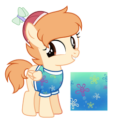 Size: 1038x1054 | Tagged: safe, artist:andy-hazards, artist:hazardous-andy, imported from derpibooru, oc, oc only, pegasus, pony, colt, hat, male, propeller hat, simple background, solo, transparent background