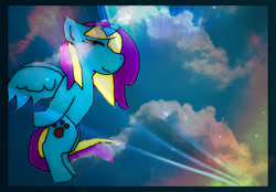 Size: 1184x822 | Tagged: safe, artist:goldentigeress14, imported from derpibooru, oc, oc only, alicorn, pony, alicorn oc, solo