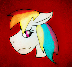 Size: 827x767 | Tagged: safe, artist:goldentigeress14, imported from derpibooru, rainbow dash, pegasus, pony, abstract background, female, solo