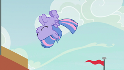 Size: 1920x1080 | Tagged: safe, imported from derpibooru, screencap, wind sprint, pegasus, pony, common ground, backflip, female, solo