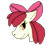 Size: 776x700 | Tagged: safe, artist:goldentigeress14, imported from derpibooru, apple bloom, earth pony, pony, apple bloom's bow, bow, female, hair bow, simple background, solo, transparent background