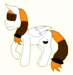 Size: 1089x1114 | Tagged: safe, artist:goldentigeress14, imported from derpibooru, oc, oc only, oc:coco, pegasus, pony, solo