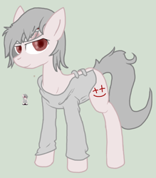 Size: 1348x1536 | Tagged: safe, artist:lucas47-46, imported from derpibooru, oc, oc only, oc:dilly ruth, earth pony, pony, clothes, female, mare, solo