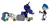 Size: 2200x1000 | Tagged: safe, artist:blackrhinoranger, imported from derpibooru, princess celestia, princess luna, alicorn, pony, banana, banana peel, crossover, disney, eating, food, garbage bin, homeless, ian lightfoot, onward (movie), pixar, trash, trash can