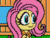 Size: 640x480 | Tagged: safe, artist:2snacks, imported from derpibooru, fluttershy, princess celestia, human, pony, two best sisters play, animated, female, friday the 13th, gif, humanized, pixel art, startled, youtube link