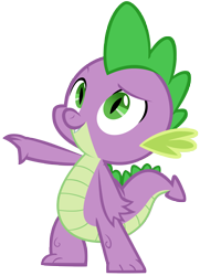 Size: 5024x6948 | Tagged: safe, artist:andoanimalia, imported from derpibooru, spike, dragon, equestria girls, equestria girls (movie), absurd resolution, cute, dreamworks face, high res, looking up, male, raised arm, simple background, smiling, solo, spikabetes, transparent background, vector