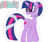 Size: 1024x854 | Tagged: safe, artist:xxfluffypachirisuxx, imported from derpibooru, twilight sparkle, crystal pony, pony, crystal twilight, crystallized, female, solo