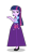 Size: 550x930 | Tagged: safe, alternate version, artist:cartoonmasterv3, imported from derpibooru, twilight sparkle, alicorn, equestria girls, alternate universe, clothes, female, long skirt, skirt, solo, twilight sparkle (alicorn)
