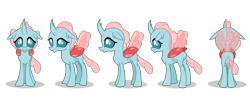 Size: 8000x3273 | Tagged: safe, artist:twilight-twinkle, imported from derpibooru, ocellus, changedling, changeling, female, rotation, turnaround