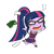 Size: 1000x1000 | Tagged: safe, artist:swordcat9, imported from derpibooru, sci-twi, twilight sparkle, equestria girls, chibi, female, funny, open mouth, scared, simple background, solo, transparent background