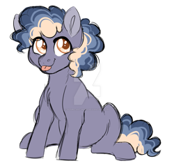 Size: 911x878 | Tagged: safe, artist:azure-art-wave, imported from derpibooru, oc, oc only, oc:cloudy quartz, earth pony, pony, colt, deviantart watermark, magical lesbian spawn, male, obtrusive watermark, offspring, parent:high winds, parent:marble pie, simple background, solo, tongue out, transparent background, watermark