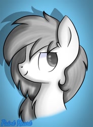 Size: 800x1088 | Tagged: safe, artist:paint-heart86, imported from derpibooru, oc, oc only, oc:frost xinzhao, pegasus, pony, umbrum, bust, frost xinzhao, portrait, solo, umbrum oc