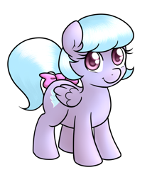 Size: 651x738 | Tagged: safe, artist:marikaefer, imported from derpibooru, cloudchaser, oc, oc only, oc:cirrus wing, pony, ask flitter and cloudchaser, female, filly, magical lesbian spawn, offspring, parent:cloudchaser, parent:flitter, parents:pegacest, product of incest, simple background, solo, transparent background