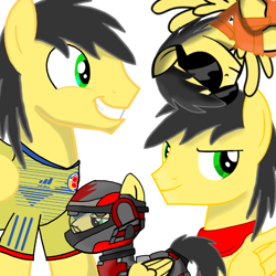 Size: 768x768 | Tagged: safe, artist:thunder burst, imported from derpibooru, oc, oc:thunder burst, pegasus, pony, collage, colombia, odst