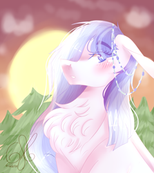 Size: 2481x2786 | Tagged: safe, artist:6-fingers-lover, imported from derpibooru, oc, oc only, oc:smooth blue, pegasus, pony, female, magical lesbian spawn, mare, offspring, parent:rainbow dash, parent:twilight sparkle, parents:twidash, solo