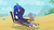 Size: 1920x1080 | Tagged: safe, imported from derpibooru, screencap, princess luna, alicorn, pony, between dark and dawn, alternate hairstyle, barehoof, beach, beach chair, chair, crossed legs, eyeshadow, female, folded wings, glowing horn, hair bun, hooves behind head, horn, levitation, lidded eyes, luna sunbathing, magic, magic aura, makeup, mare, open mouth, reclining, relaxing, skinny dipping, solo, stupid sexy princess luna, sunbathing, sunglasses, telekinesis, we don't normally wear clothes, wingless, wings