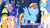 Size: 1920x1080 | Tagged: safe, imported from derpibooru, screencap, applejack, fluttershy, princess celestia, rainbow dash, spike, twilight sparkle, alicorn, dragon, earth pony, pegasus, pony, between dark and dawn, faic, female, male, mare, rainbow dash is best facemaker, twilight sparkle (alicorn), twilight's castle, winged spike, wings