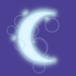 Size: 768x768 | Tagged: safe, artist:azurasquill, imported from derpibooru, oc, cutie mark, cutie mark only, moon, no pony