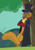 Size: 250x353 | Tagged: safe, imported from derpibooru, screencap, capper dapperpaws, abyssinian, anthro, between dark and dawn, chest fluff, cropped, lotta little things, male, solo, tail