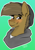 Size: 547x790 | Tagged: safe, artist:almond evergrow, imported from derpibooru, oc, oc only, oc:almond evergrow, earth pony, pony, blushing, clothes, hoodie, profile picture, smiling, smirk, solo