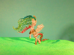 Size: 2223x1668 | Tagged: safe, artist:malte279, imported from derpibooru, princess celestia, pony, craft, wire sculpture
