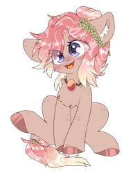 Size: 2000x2600 | Tagged: safe, artist:etoz, imported from derpibooru, oc, oc only, oc:felice, pony, blushing, commission, cute, female, happy, mare, sitting, smiling, solo