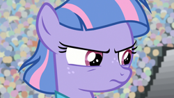 Size: 1280x720 | Tagged: safe, imported from derpibooru, screencap, wind sprint, pegasus, pony, common ground, female, solo, wind sprint is not amused