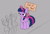 Size: 3496x2362 | Tagged: safe, artist:taurson, imported from derpibooru, twilight sparkle, alicorn, pony, female, line, mare, newbie artist training grounds, sign, twilight is not amused, twilight sparkle (alicorn), twilight sparkle is not amused, unamused, waiting