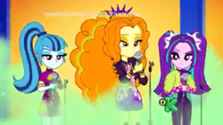 Size: 960x540 | Tagged: safe, imported from derpibooru, screencap, adagio dazzle, aria blaze, sonata dusk, equestria girls, equestria girls series, sunset's backstage pass!, spoiler:eqg series (season 2), low quality, the dazzlings