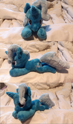 Size: 3264x5508 | Tagged: safe, artist:mrjaspertucker, imported from derpibooru, trixie, pony, irl, photo, plushie