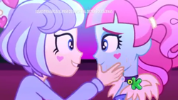 Size: 960x540 | Tagged: safe, imported from derpibooru, screencap, kiwi lollipop, supernova zap, equestria girls, equestria girls series, sunset's backstage pass!, spoiler:eqg series (season 2), duo, duo female, female, k-lo, postcrush, shipping fuel, su-z